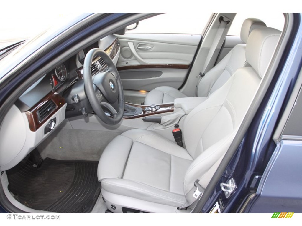 2011 3 Series 335d Sedan - Deep Sea Blue Metallic / Gray Dakota Leather photo #12