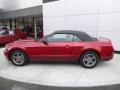 2012 Red Candy Metallic Ford Mustang V6 Premium Convertible  photo #2