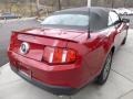 2012 Red Candy Metallic Ford Mustang V6 Premium Convertible  photo #5