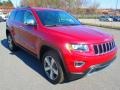 2014 Deep Cherry Red Crystal Pearl Jeep Grand Cherokee Limited 4x4  photo #2