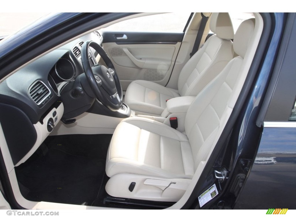 Cornsilk Beige Interior 2010 Volkswagen Jetta TDI SportWagen Photo #79004062