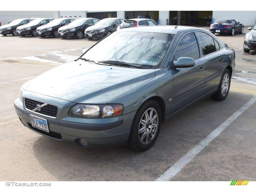 2003 S60 2.4 - Platinum Green Metallic / Taupe photo #3