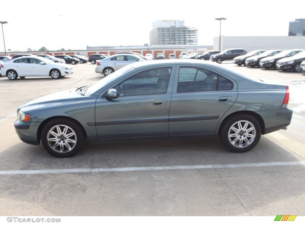 2003 S60 2.4 - Platinum Green Metallic / Taupe photo #4