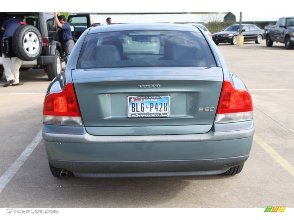 2003 S60 2.4 - Platinum Green Metallic / Taupe photo #8