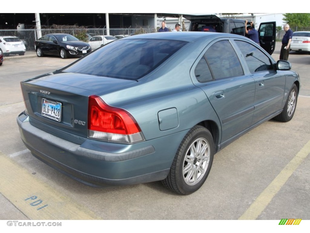 2003 S60 2.4 - Platinum Green Metallic / Taupe photo #10