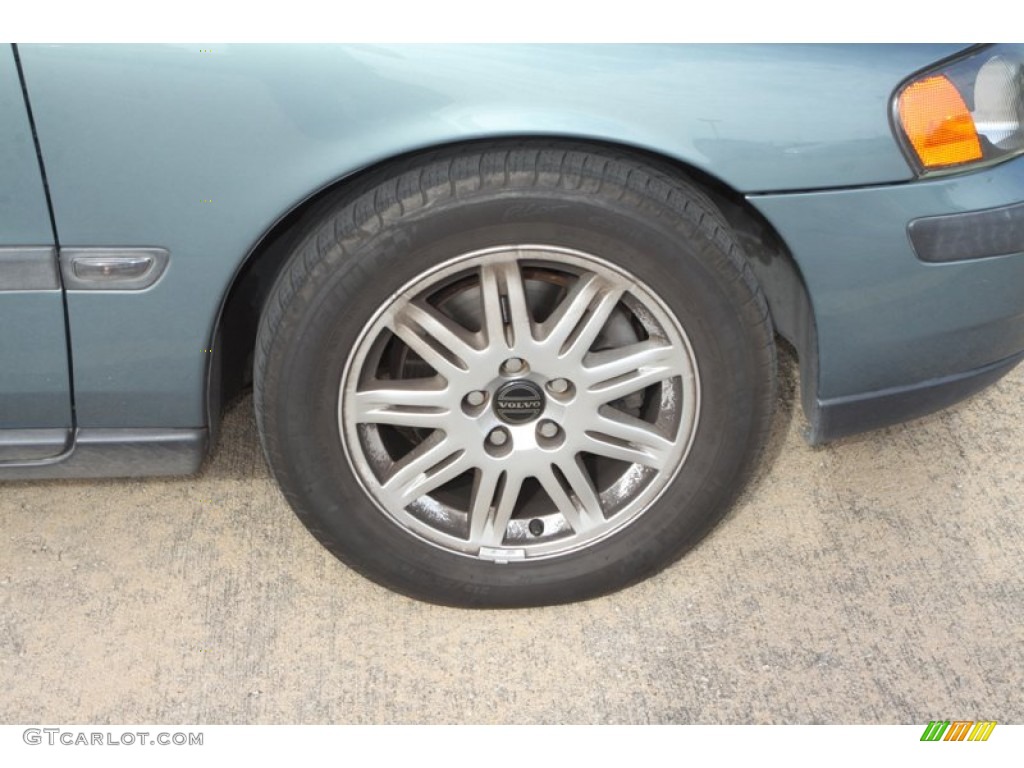 2003 S60 2.4 - Platinum Green Metallic / Taupe photo #13