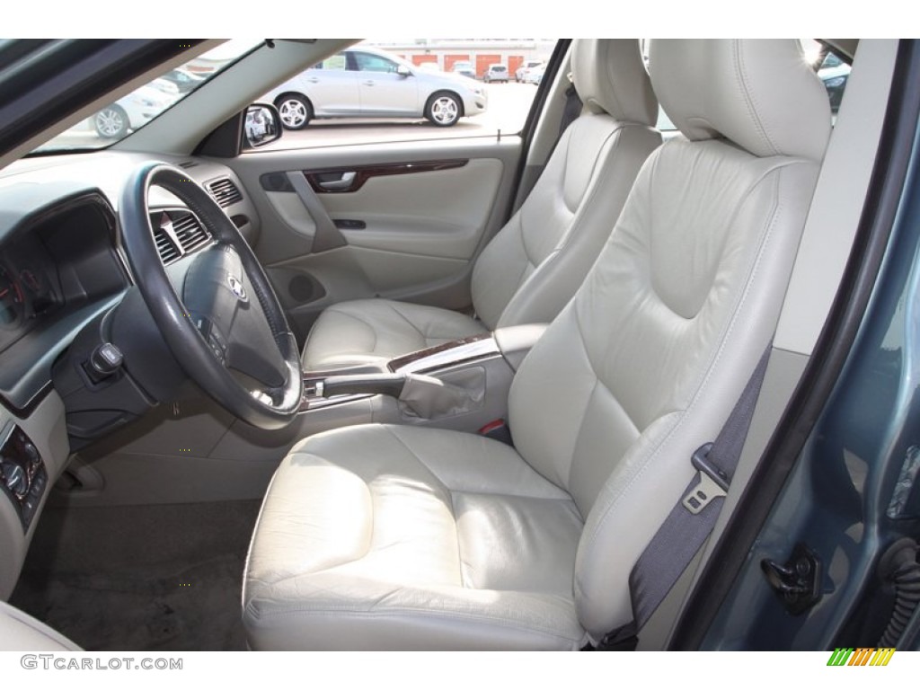 2003 S60 2.4 - Platinum Green Metallic / Taupe photo #17