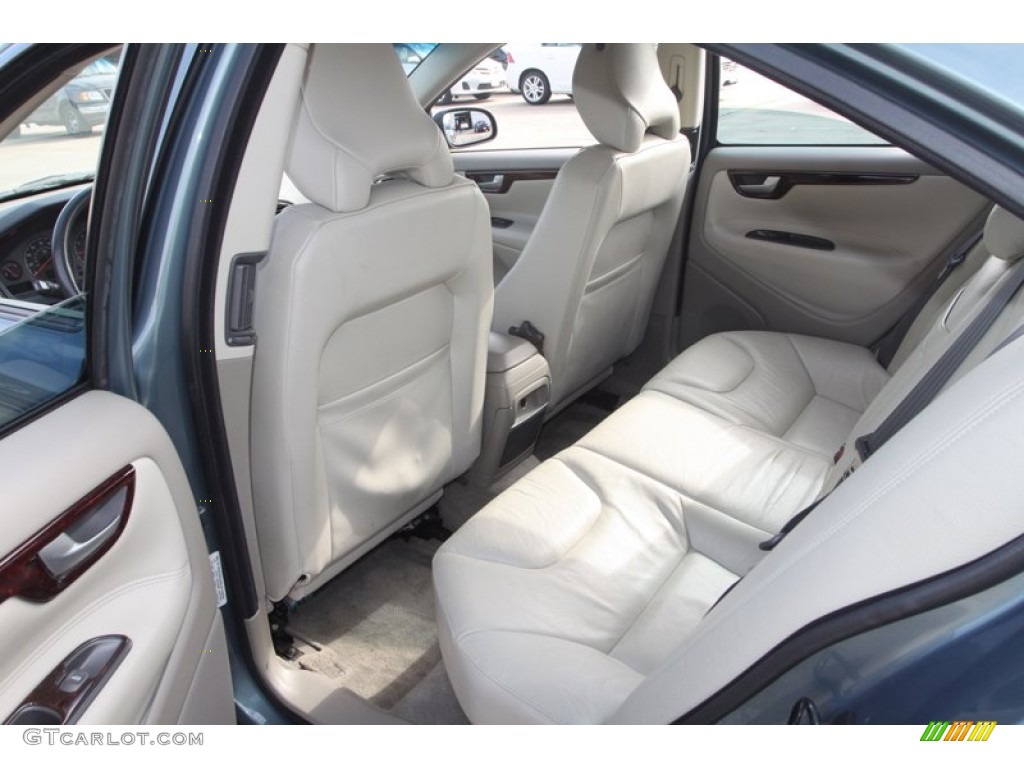 2003 S60 2.4 - Platinum Green Metallic / Taupe photo #19