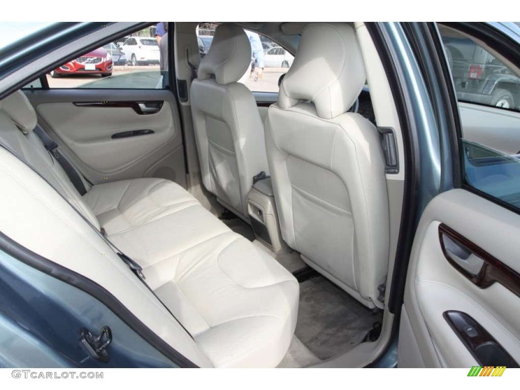 2003 S60 2.4 - Platinum Green Metallic / Taupe photo #28