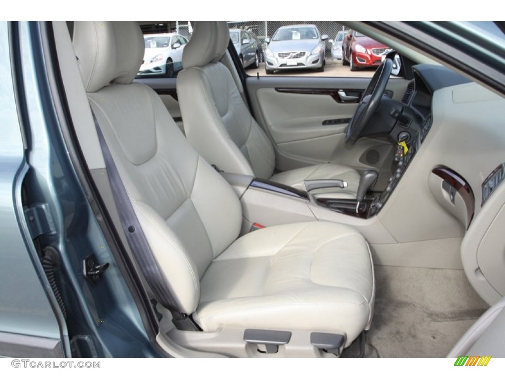 2003 S60 2.4 - Platinum Green Metallic / Taupe photo #31