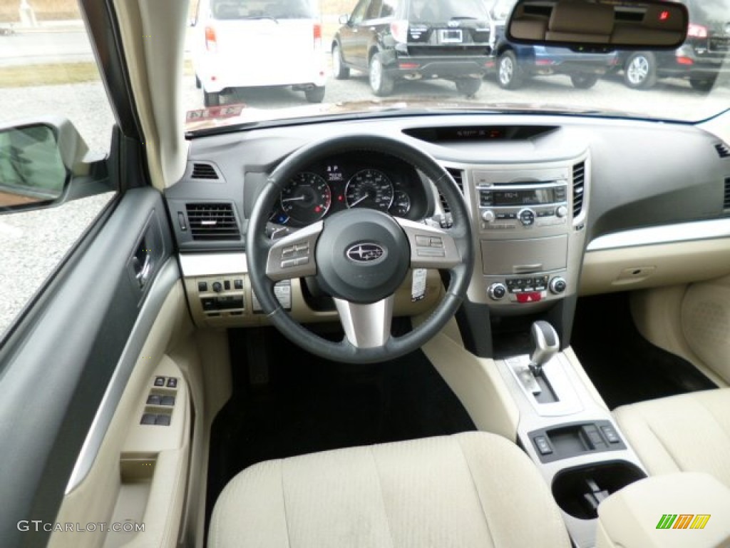 2011 Outback 2.5i Premium Wagon - Caramel Bronze Pearl / Warm Ivory photo #14