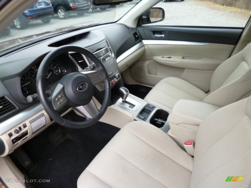 2011 Outback 2.5i Premium Wagon - Caramel Bronze Pearl / Warm Ivory photo #16