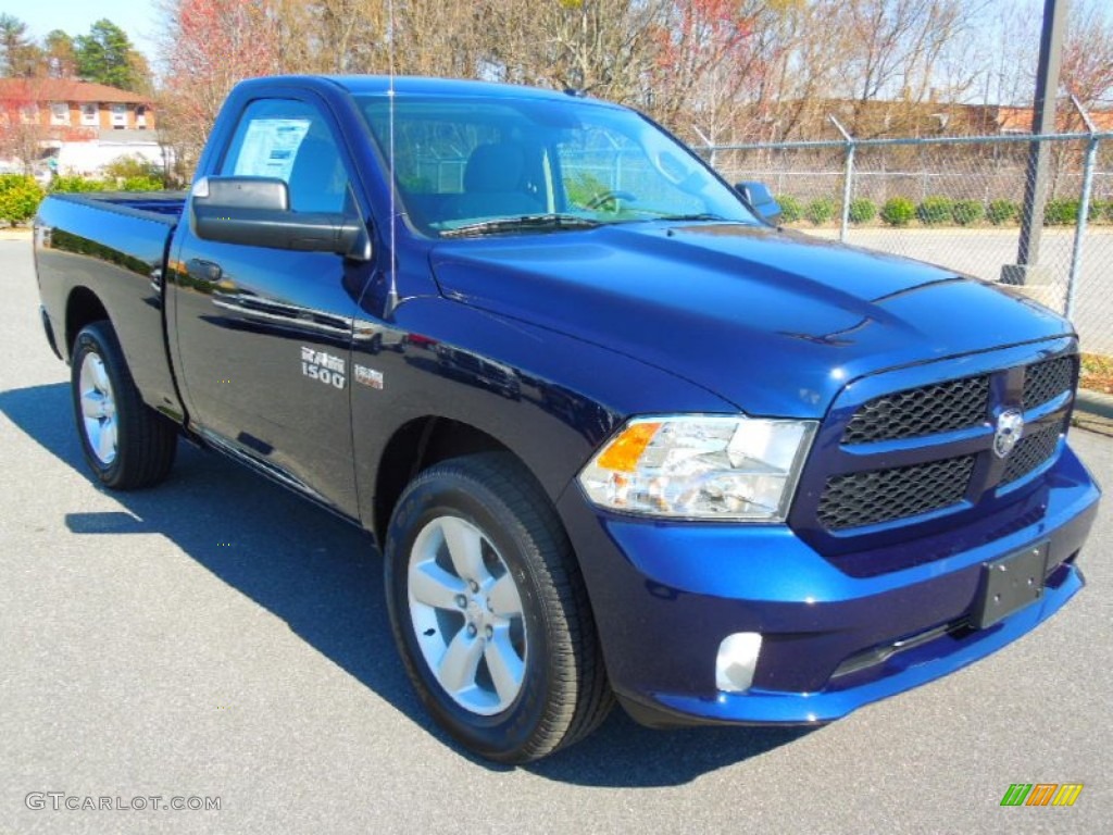 True Blue Pearl 2013 Ram 1500 Express Regular Cab Exterior Photo #79005529