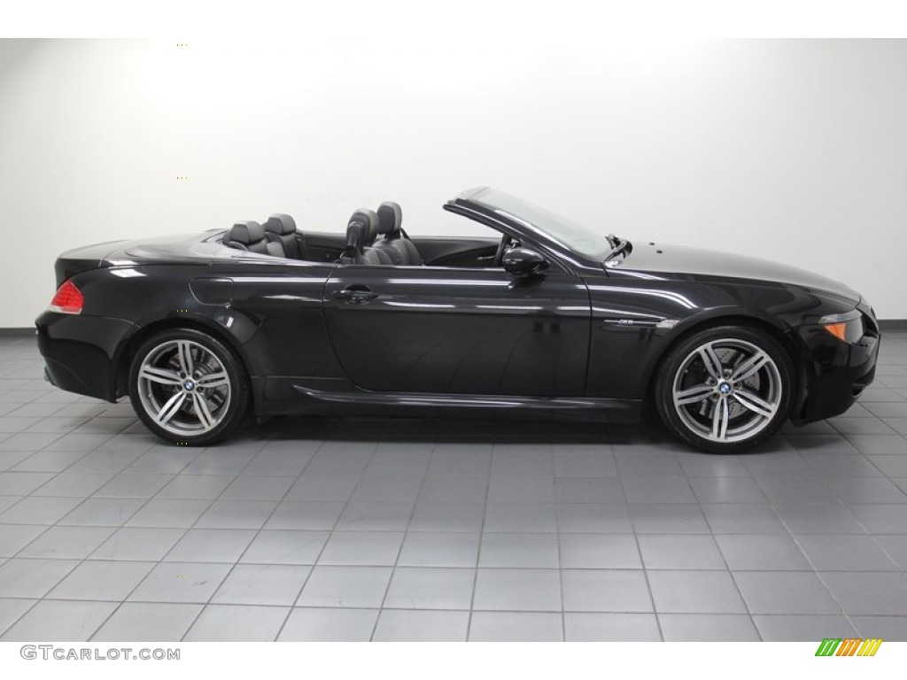 Black Sapphire Metallic 2007 BMW M6 Convertible Exterior Photo #79006642