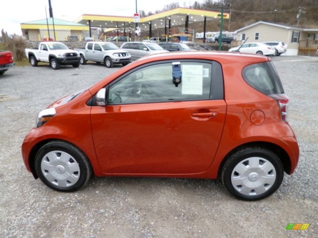 Hot Lava 2013 Scion iQ Standard iQ Model Exterior Photo #79006660