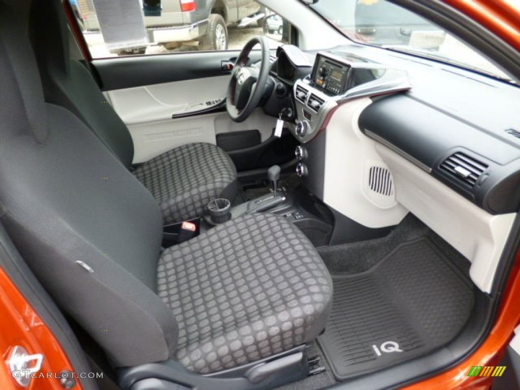 Dark Charcoal Interior 2013 Scion iQ Standard iQ Model Photo #79006761