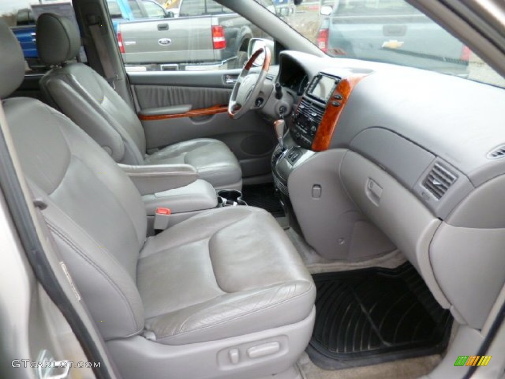 Stone Gray Interior 2006 Toyota Sienna Limited AWD Photo #79007023