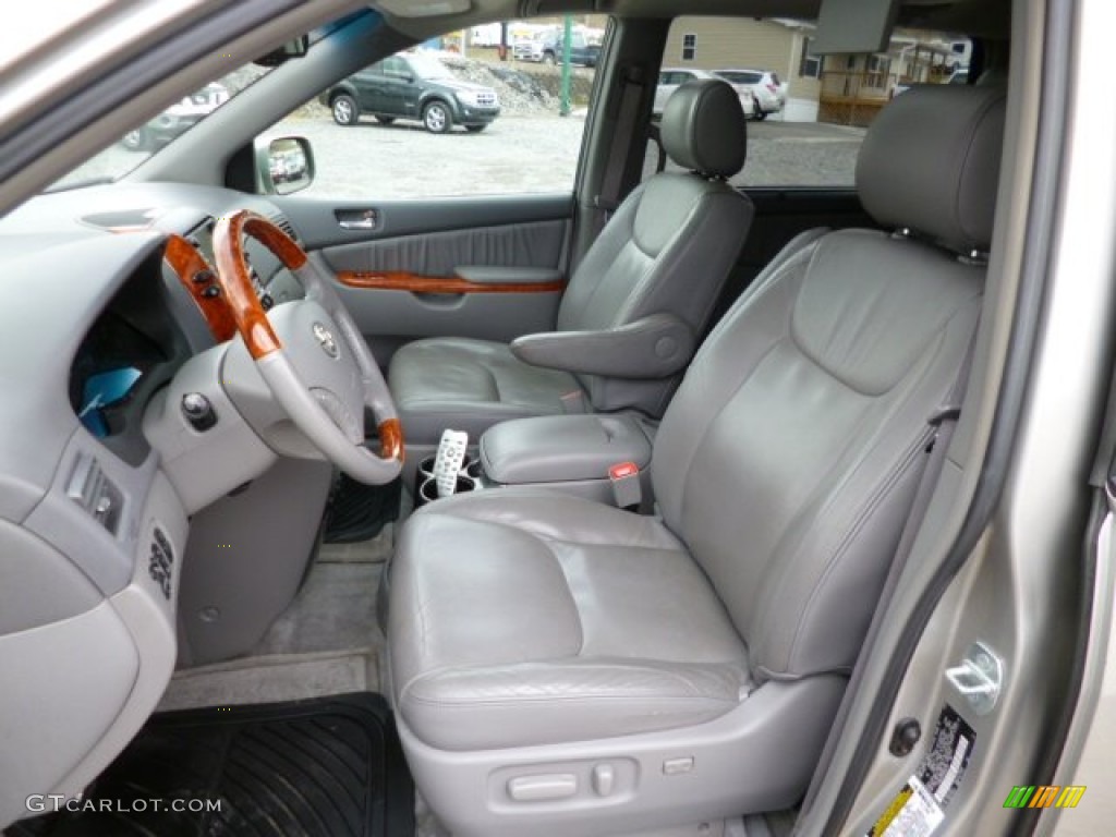 Stone Gray Interior 2006 Toyota Sienna Limited AWD Photo #79007093