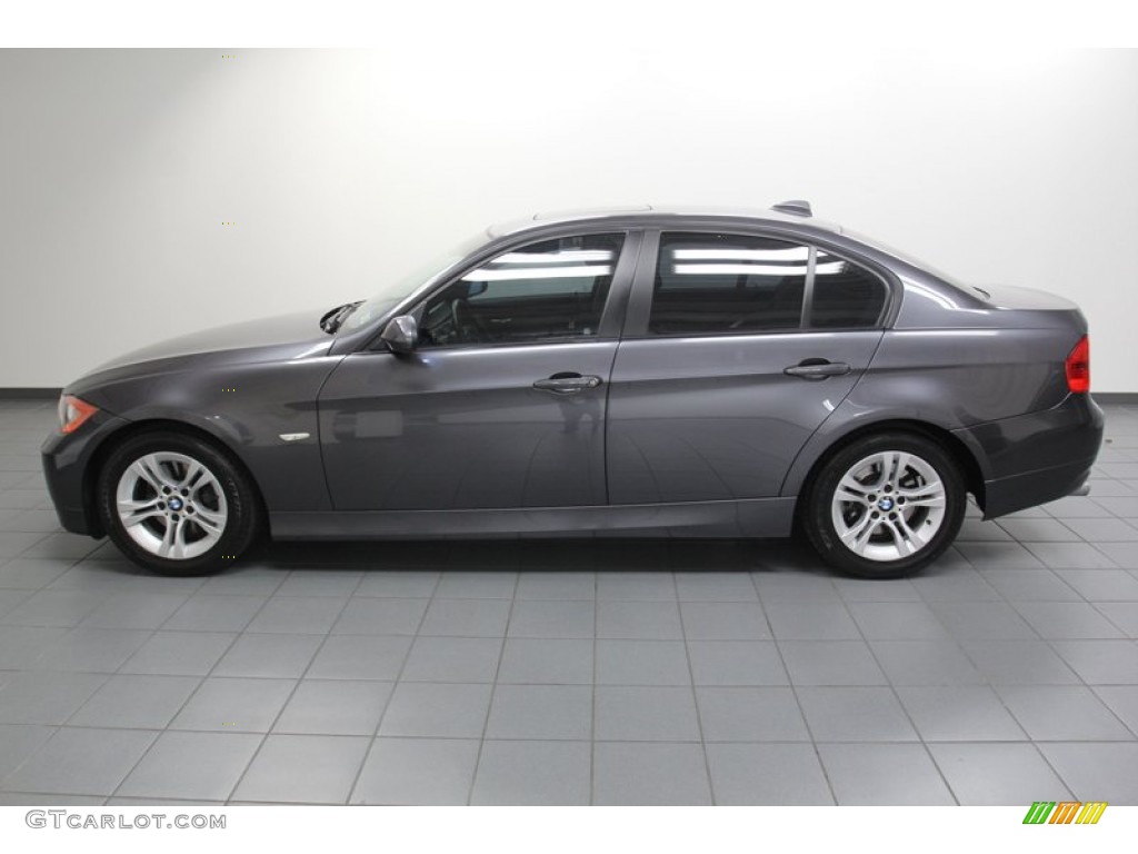 Sparkling Graphite Metallic 2008 BMW 3 Series 328i Sedan Exterior Photo #79007413