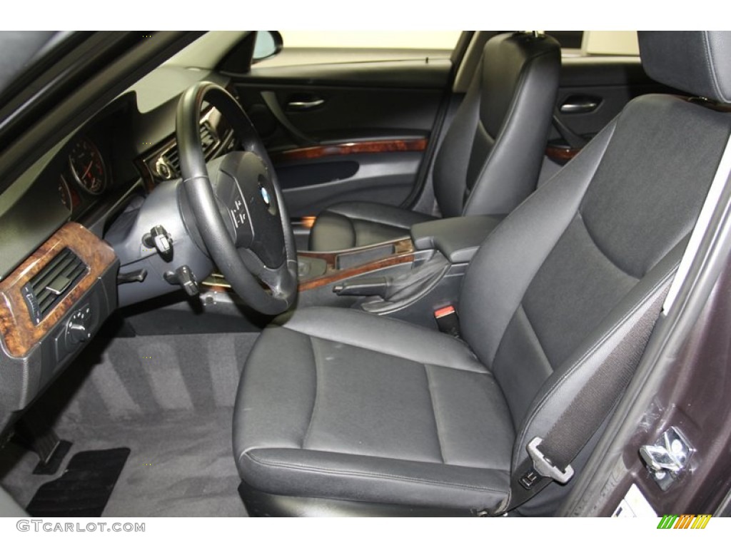 Black Interior 2008 BMW 3 Series 328i Sedan Photo #79007434