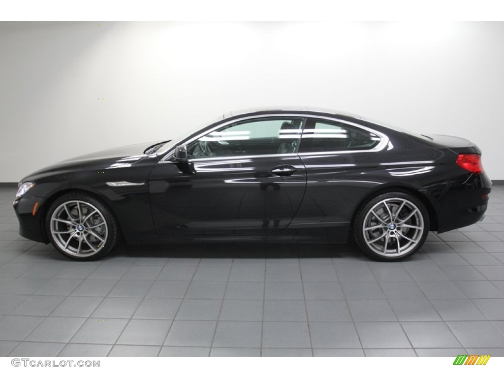 Black Sapphire Metallic 2012 BMW 6 Series 650i Coupe Exterior Photo #79009216