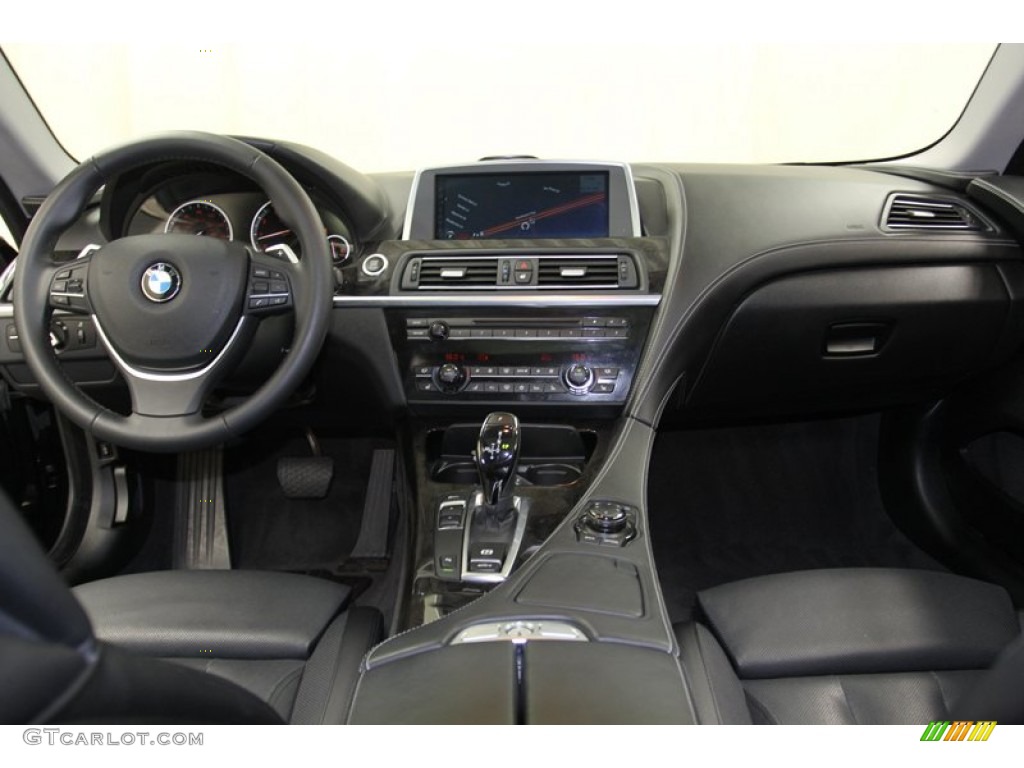 2012 6 Series 650i Coupe - Black Sapphire Metallic / Black Nappa Leather photo #3