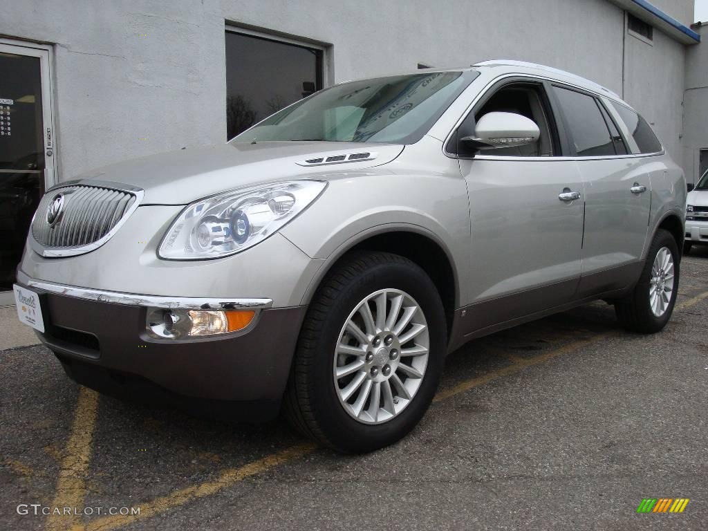 Platinum Ice Metallic Buick Enclave