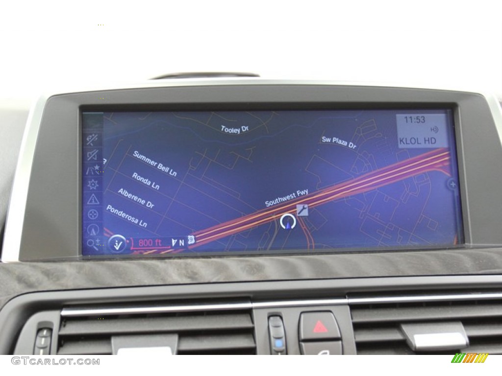 2012 BMW 6 Series 650i Coupe Navigation Photo #79009639