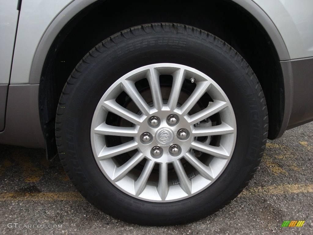 2008 Enclave CXL - Platinum Ice Metallic / Titanium/Dark Titanium photo #7