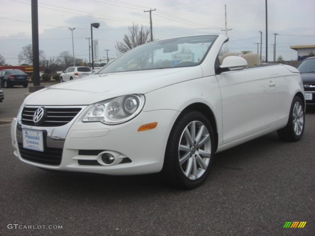 Candy White Volkswagen Eos