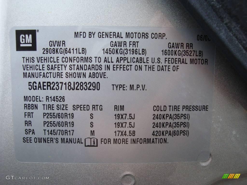 2008 Enclave CXL - Platinum Ice Metallic / Titanium/Dark Titanium photo #16