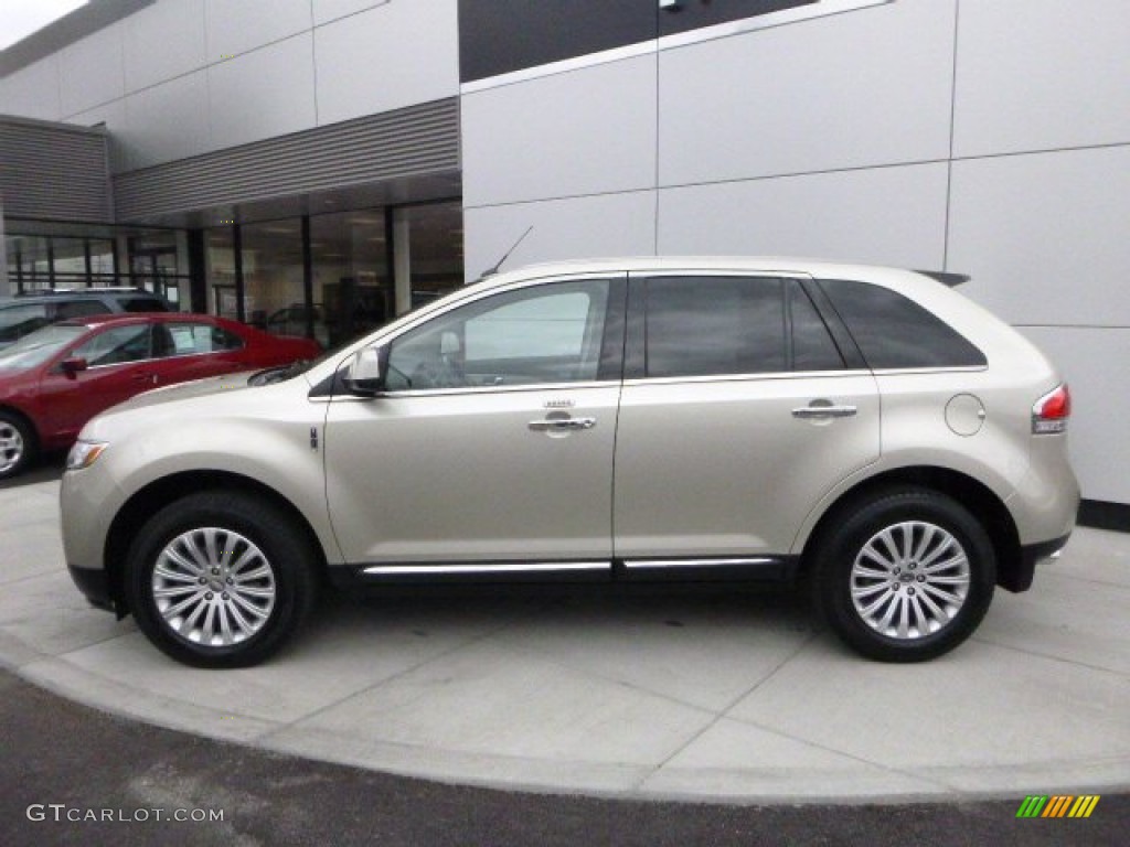 Gold Leaf Metallic 2011 Lincoln MKX FWD Exterior Photo #79010287