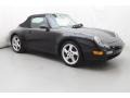 1997 Black Metallic Porsche 911 Carrera Cabriolet  photo #3