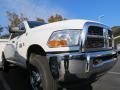 2012 Bright White Dodge Ram 2500 HD SLT Crew Cab 4x4  photo #2