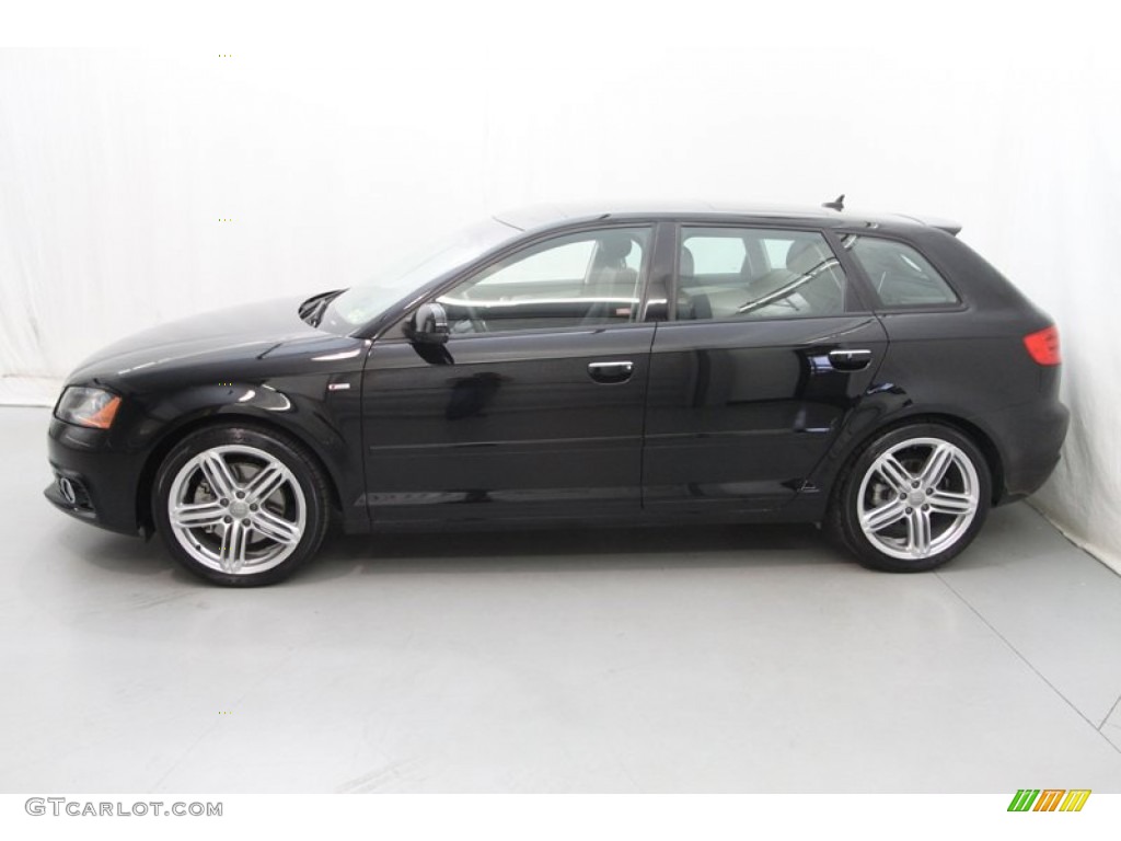 Brilliant Black 2011 Audi A3 2.0 TFSI quattro Exterior Photo #79013046