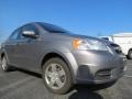 2010 Medium Gray Chevrolet Aveo LT Sedan  photo #4