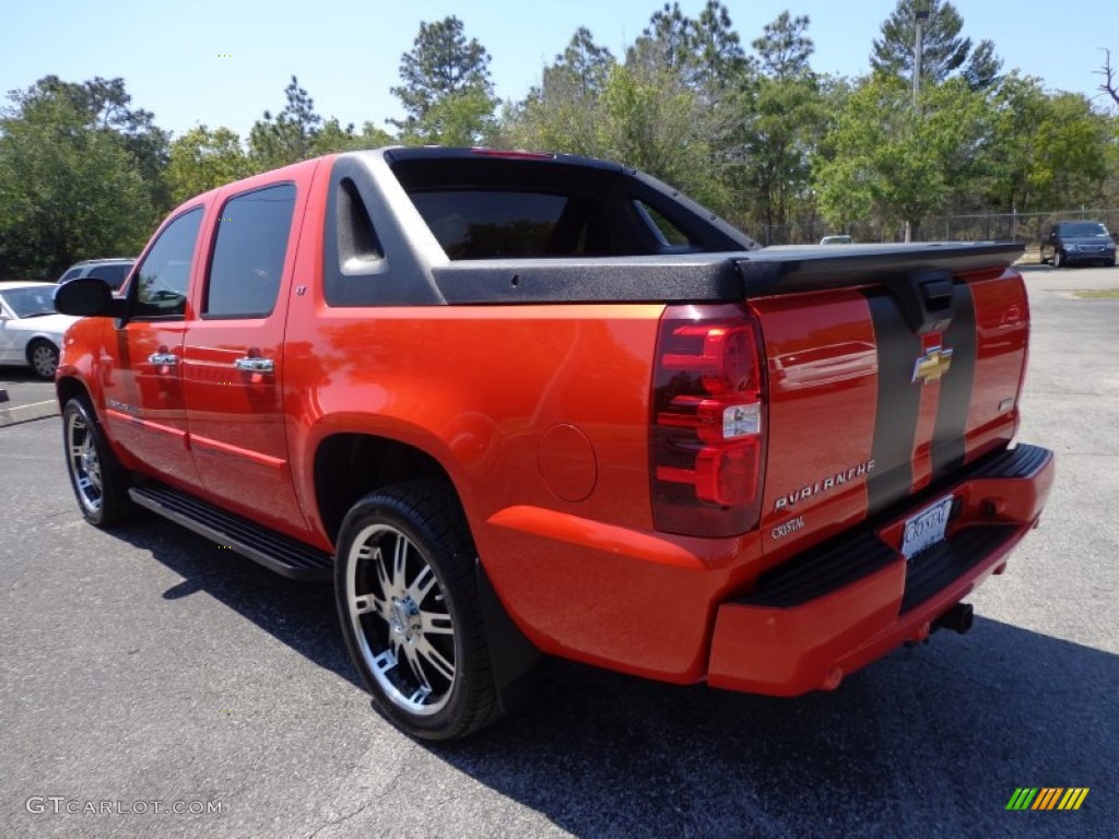 2009 Avalanche LT - Inferno Orange Metallic / Light Cashmere photo #3