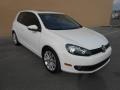 2010 Candy White Volkswagen Golf 2 Door TDI  photo #2