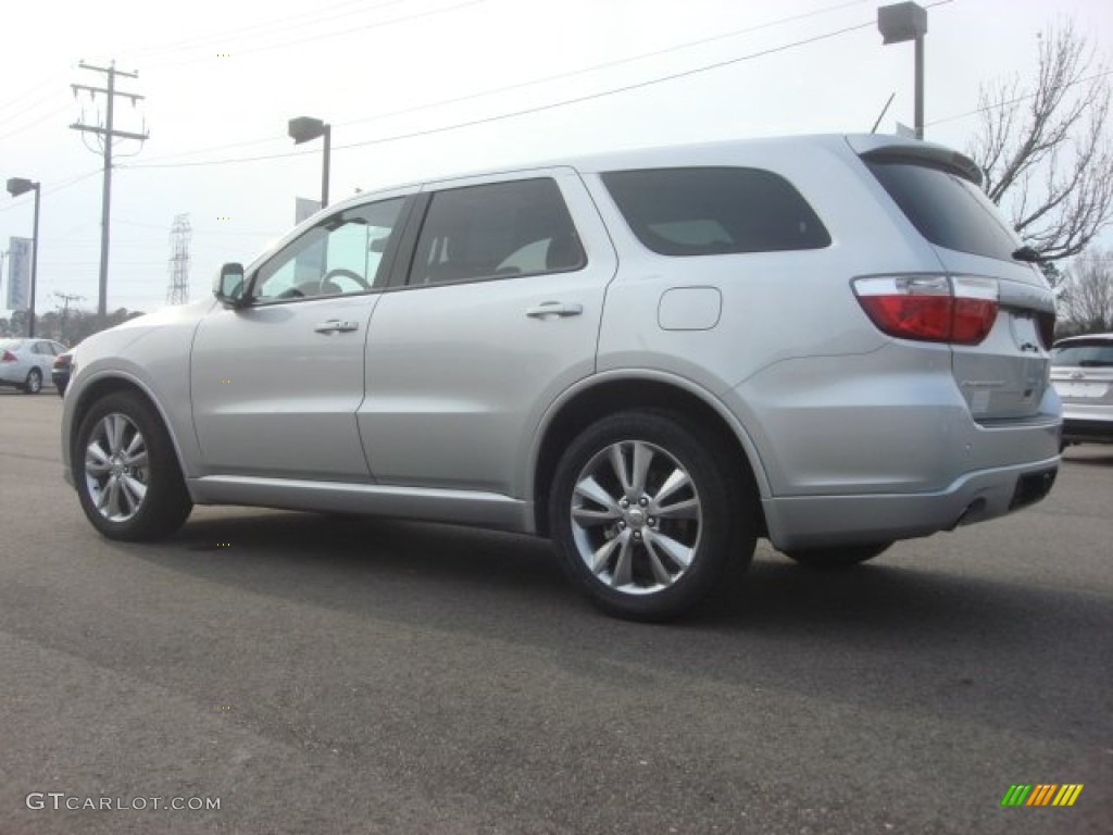 2011 Durango R/T - Bright Silver Metallic / Black photo #5