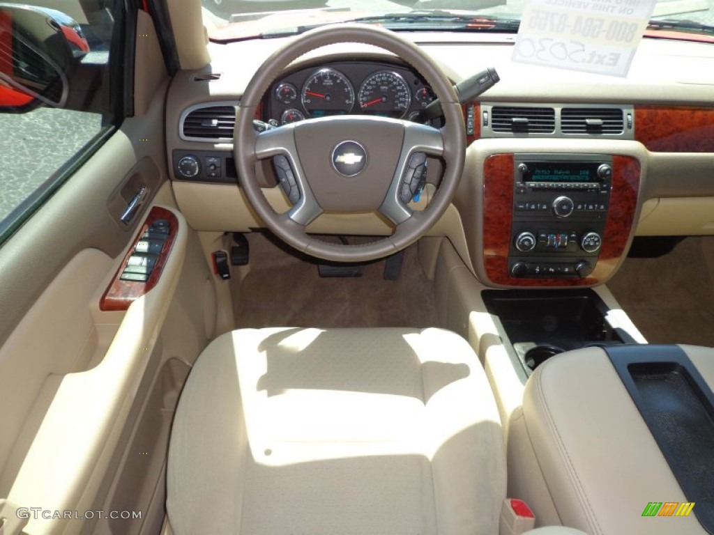 2009 Avalanche LT - Inferno Orange Metallic / Light Cashmere photo #6