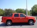 2009 Inferno Orange Metallic Chevrolet Avalanche LT  photo #9