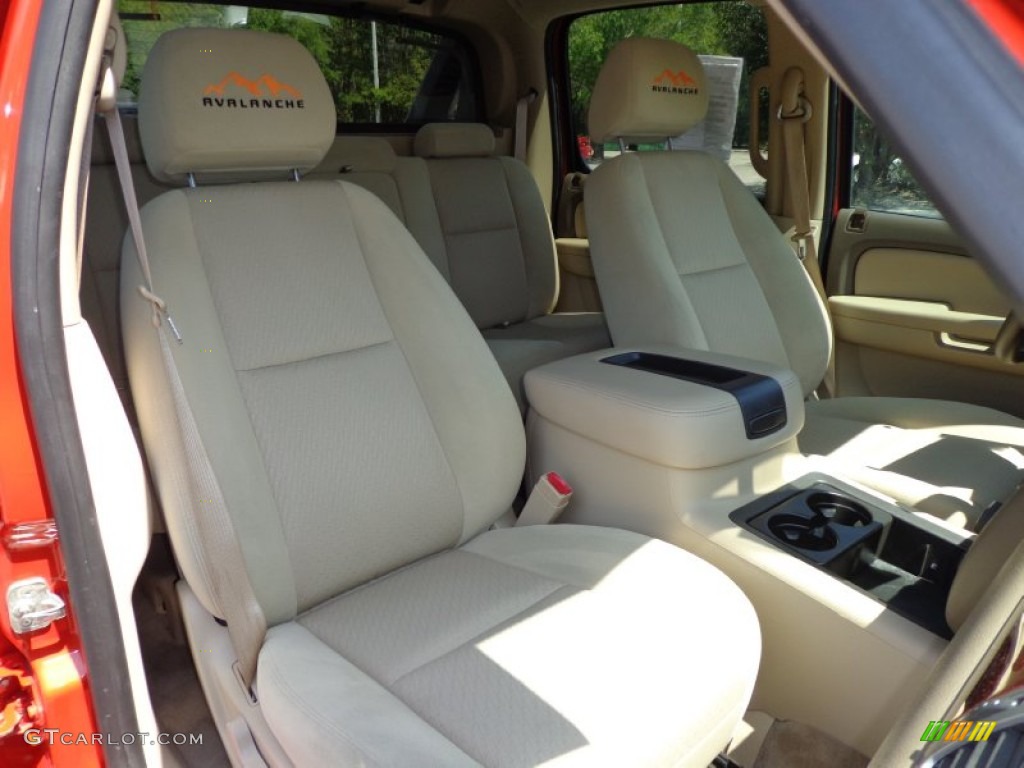 2009 Avalanche LT - Inferno Orange Metallic / Light Cashmere photo #12