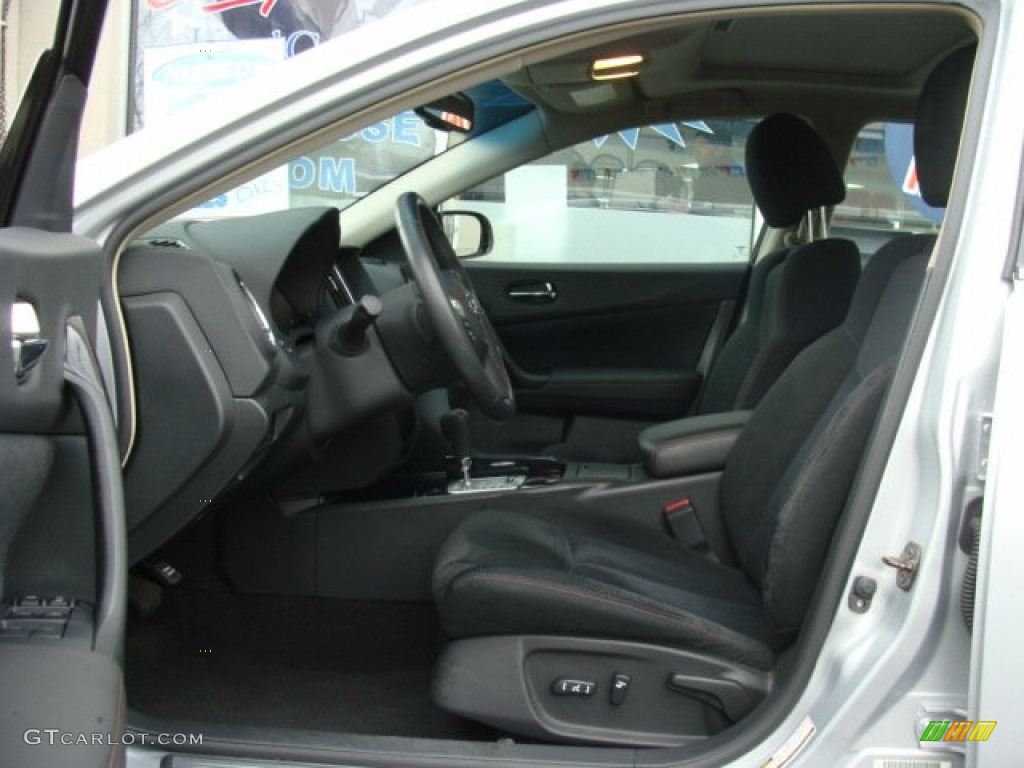 2010 Maxima 3.5 S - Radiant Silver / Charcoal photo #7