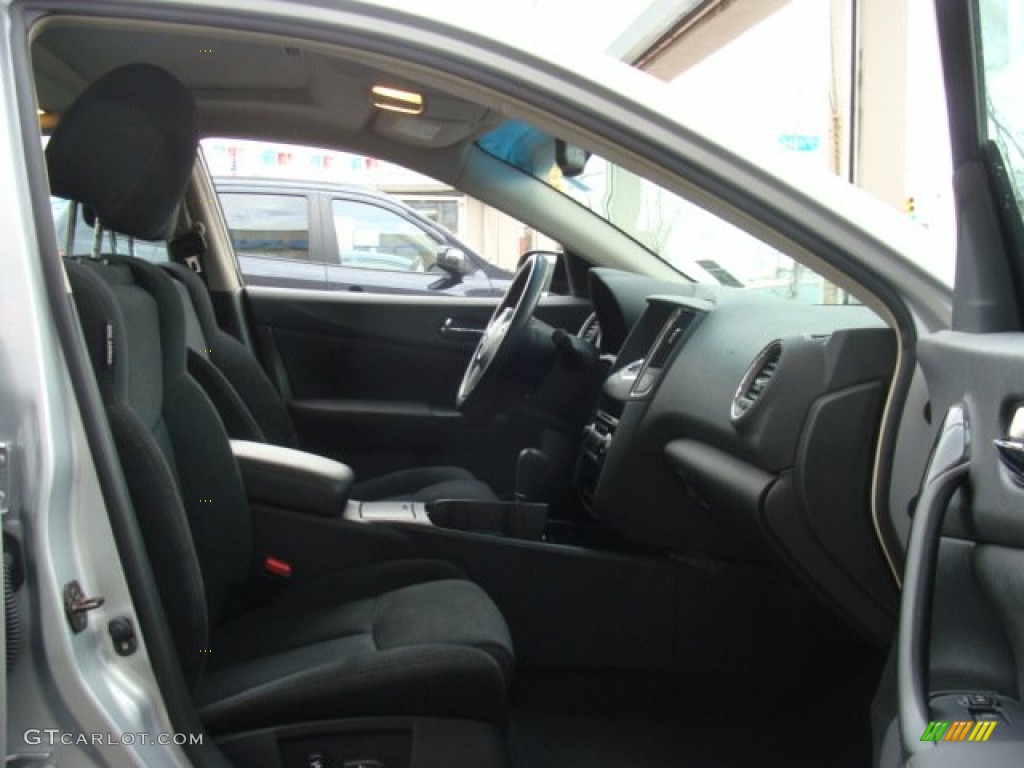 2010 Maxima 3.5 S - Radiant Silver / Charcoal photo #8
