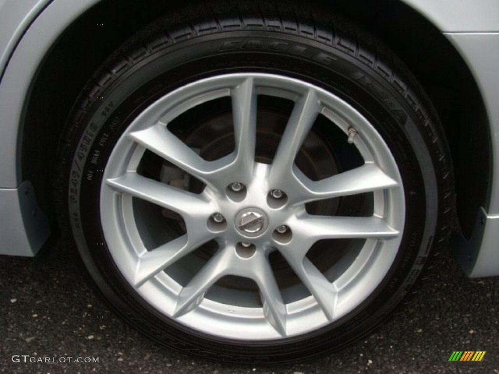 2010 Maxima 3.5 S - Radiant Silver / Charcoal photo #15