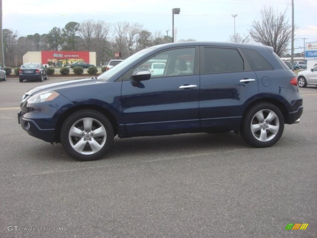 2007 RDX Technology - Royal Blue Pearl / Taupe photo #3