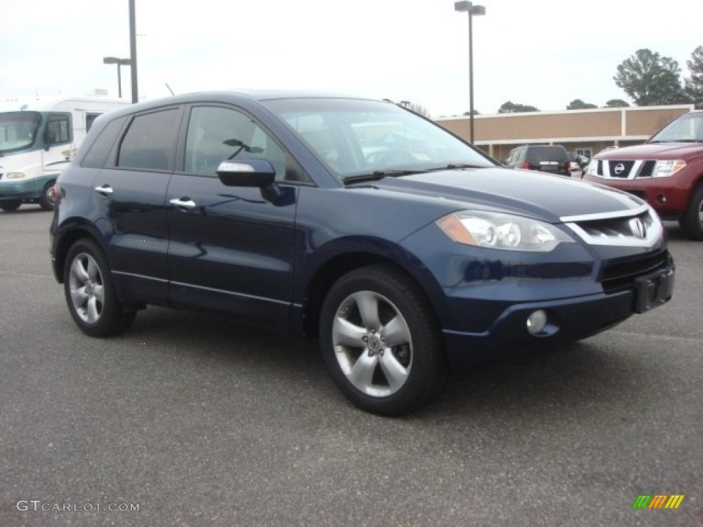 2007 RDX Technology - Royal Blue Pearl / Taupe photo #8