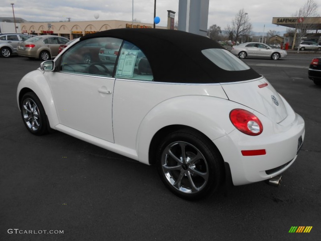 2009 New Beetle 2.5 Convertible - Candy White / Black photo #13