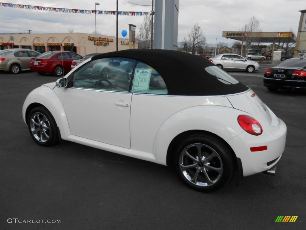 2009 New Beetle 2.5 Convertible - Candy White / Black photo #14