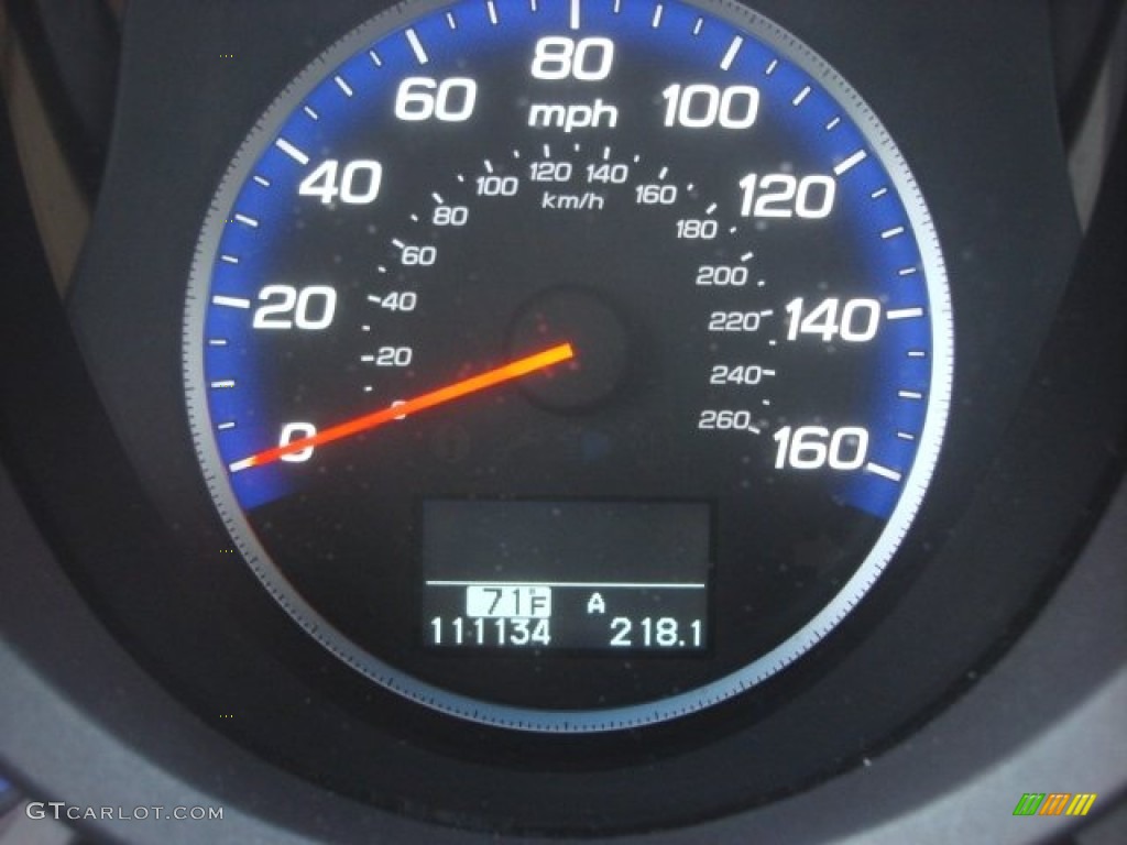 2007 RDX Technology - Royal Blue Pearl / Taupe photo #24